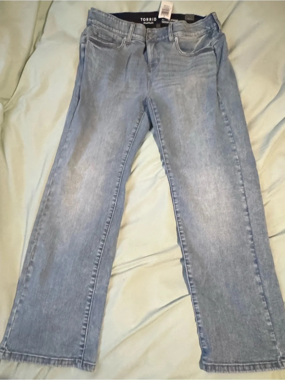 Torrid size 14S Bombshell Straight High-Rise Jean- Valencia